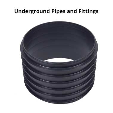 Underground Pipes and Fittings